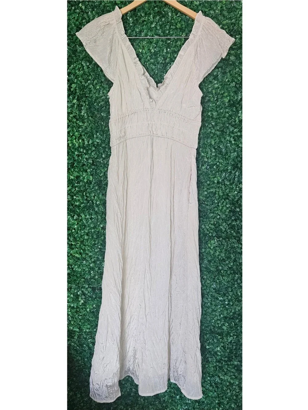 J. Crew Palermo Dress in Viscose-Blend Crinkle
